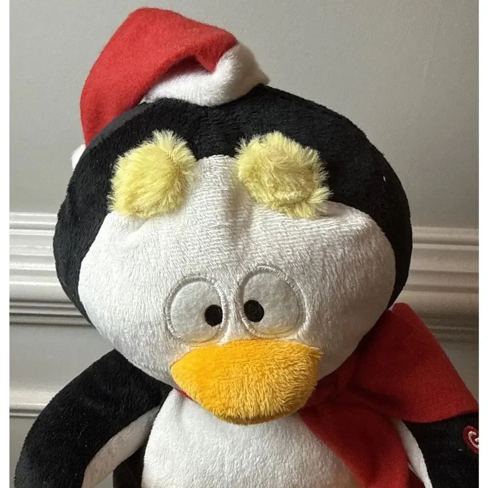 Gemmy Expressions of Joy Penguin Animated Singing Dancing Christmas Plush